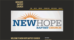 Desktop Screenshot of newhopeduncansville.org